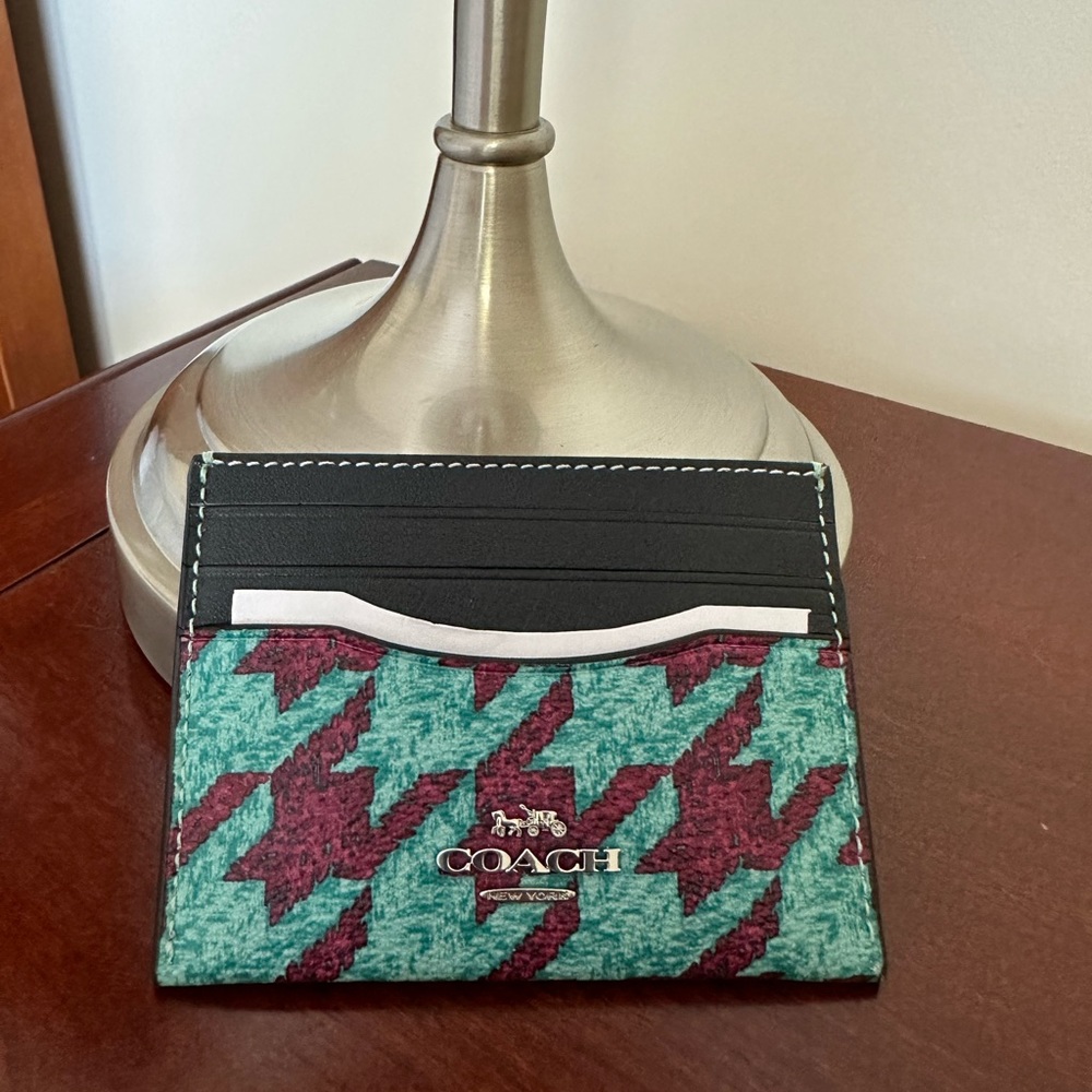 Coach card holder